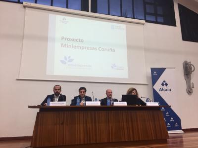 Presentación do proxecto Miniempresas Coruña 2017-18
